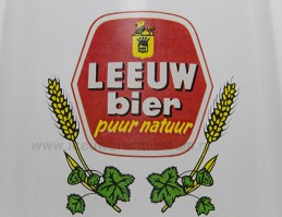 Leeuw bier hoog glas 1966 1974 3b